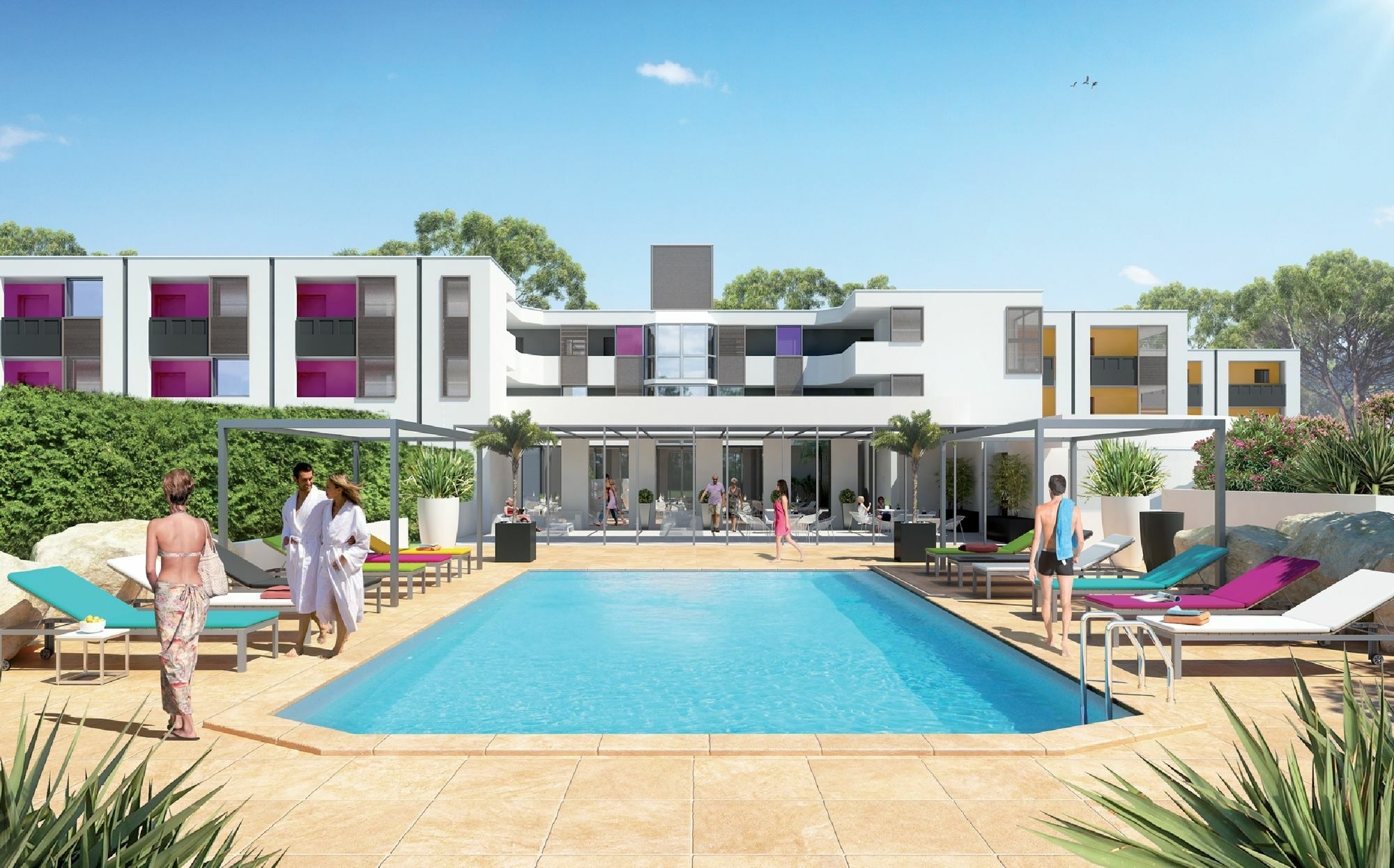 Résidence Odalys Aqualia Balaruc-les-Bains Exterior foto